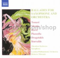 Ballads For Saxophone & Orchestra (Naxos Audio CD)