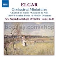 Orchestral Miniatures: Three Characteristic Pieces Opus 10, Bavarian Dances etc. (Naxos Audio CD)