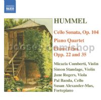 Piano Trios/Piano Quartet in G major/Cello Sonata (Naxos Audio CD)