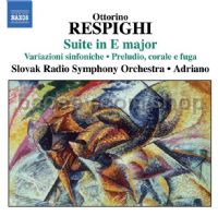 Suite in E major/Symphonic Variations/Burlesca (Naxos Audio CD)