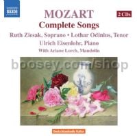 Mozart: Complete Lieder (Naxos Audio CD 2-disc set)