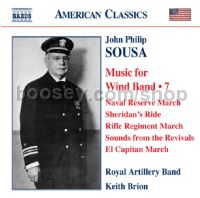 Music For Wind Band vol.7 (Naxos Audio CD)