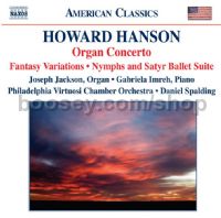 Concerto for Organ, Harp & Strings/Nymph & Satyr (Naxos Audio CD)