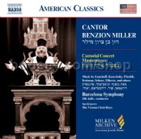 Cantor Benzion Miller Cantorial Concert Masterpieces (Audio CD)