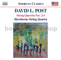String Quartets Nos. 2-4 (Naxos Audio CD)