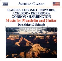 Music For Mandolin/Guitar (Naxos Audio CD)