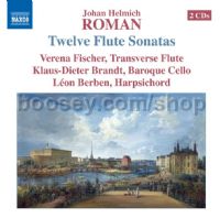 Flute Sonatas (12) (Naxos Audio CD 2-Disc set)
