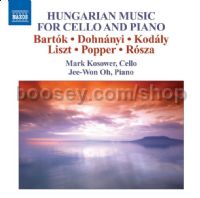 Hungarian Music For Cello & Pno (Naxos Audio CD)