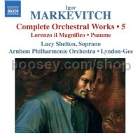 Complete Orchestral Works vol.5 Lorenzo Il Magnifico/Psaume (Naxos Audio CD)