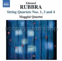 String Quartets 1/3/4 (Naxos Audio CD)