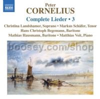 Lieder Volume 3 (Naxos Audio CD)