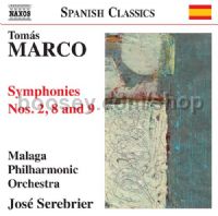 Symphonies nos 2, 8 & 9 (Naxos Audio CD)