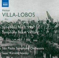 Symphonies 3 & 4 (Naxos Audio CD)
