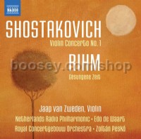 Violin Concerto No. 1/Gesungene (Naxos Audio CD)