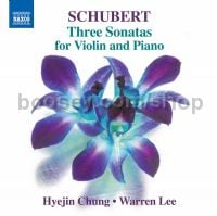 Three Violin Sonatas (Naxos Audio CD)