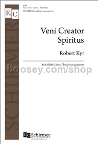 Veni Creator Spiritus (SSAATTBB Choral Score)