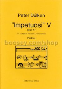 Impetuosi V - Trumpet, Trombone & Ensemble (score)