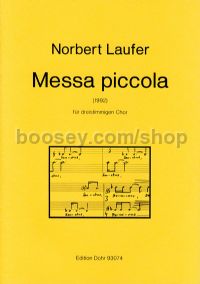 Messa piccola (choral score)