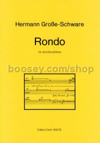 Rondo - 3 Recorders (score)