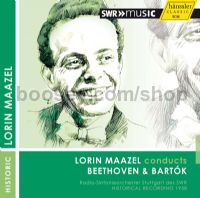 Maazel Conducts Beethoven/Bartok (Hanssler Classic Audio CD)