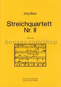 String Quartet No. 2 - String Quartet (score & parts)