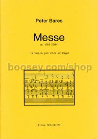 Messe (without Credo) op. 1969 (choral score)