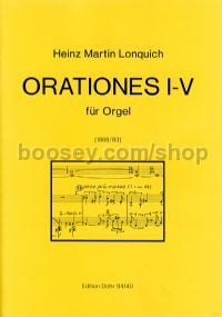 Orationes I-V - Organ