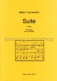 Suite for Piano 4 Hands - Piano 4 Hands (score)