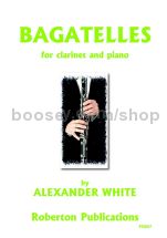 Bagatelles for clarinet & piano