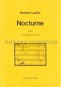 Nocturne - Mandoline & Guitar (score)