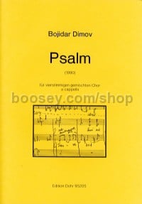 Psalm (choral score)