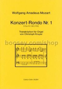 Concert-Rondo No. 1 in D major KV 382 - Organ