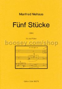 5 Pieces - 3 Flutes (score)