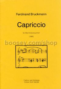 Capriccio - 2 Trumpets, Horn, Trombone & Tuba (score & parts)