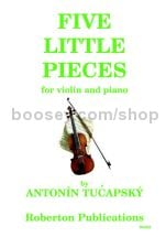 Five Little Pieces for violin & piano
