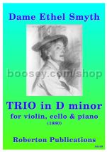 Trio in D minor for violin, cello & piano