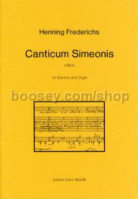 Canticum Simeonis - Baritone & Organ