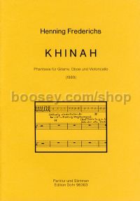 Khinah - Guitar, Oboe & Cello (score & parts)