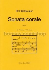 Sonata corale - Violin & Cello (score & parts)