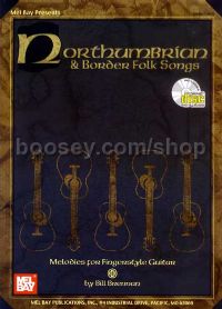 Northumbrian & Border Folksongs (Book & CD) Guitar