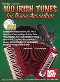 100 Irish Tunes for Piano Accordion (Book & CD)