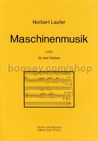 Machine Music - 3 Violins (score & parts)