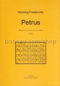 Peter - Baritone, Soprano, Choir, Organ, Clarinet, Violin, Harpsichord, Piano, Percussion & Vibrapho