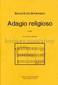 Adagio religioso - String Orchestra (score & parts)
