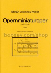 Miniature Opera - Cello & Piano (score)