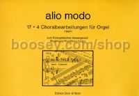 alio modo / 17 + 4 Chorales to Evening Hymns - Organ