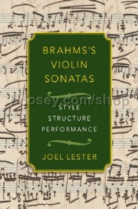 Brahms's Violin Sonatas (Hardcover)