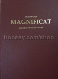 Magnificat for Soprano/mezzo-soprano solo, SATB, chamber ensemble (full score)