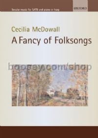 A Fancy Of Folksongs SATB & piano/harp