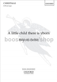 A little child there is yborn (SATB)